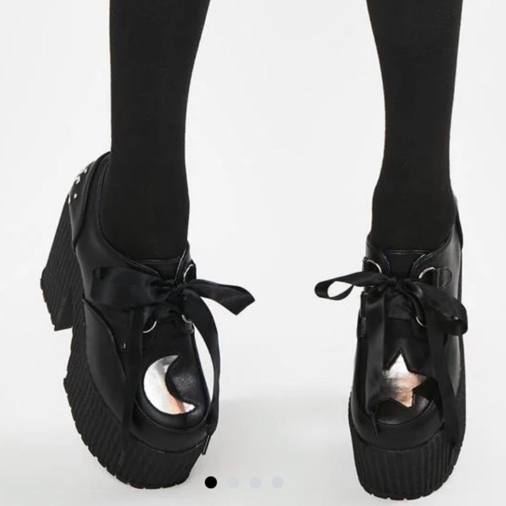 Grave girls platforms size 6 celestial magic platforms .